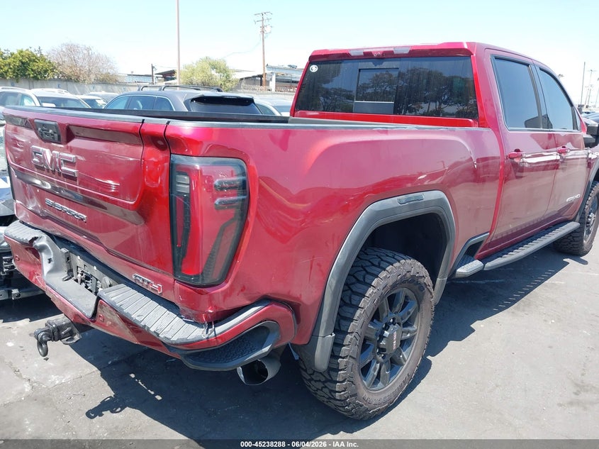 2025 GMC Sierra 2500Hd 4Wd Standard Bed At4 VIN: 1GT4UPEY2SF143626 Lot: 45238288