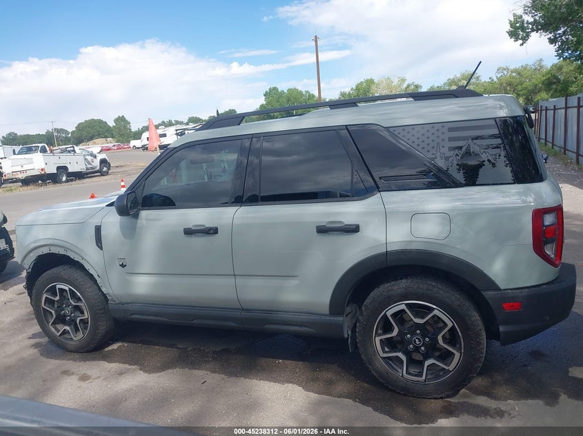 2022 Ford Bronco Sport Big Bend VIN: 3FMCR9B63NRD16729 Lot: 45238312