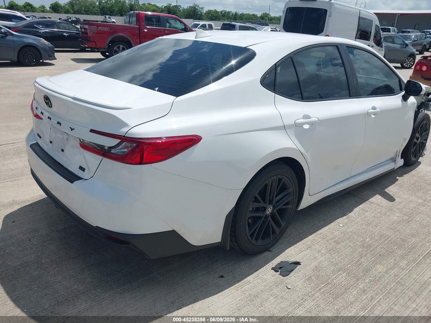 2025 TOYOTA CAMRY 2.5L I-4 DI, DOHC, V(VIN: 4T1DAACK1SU644633