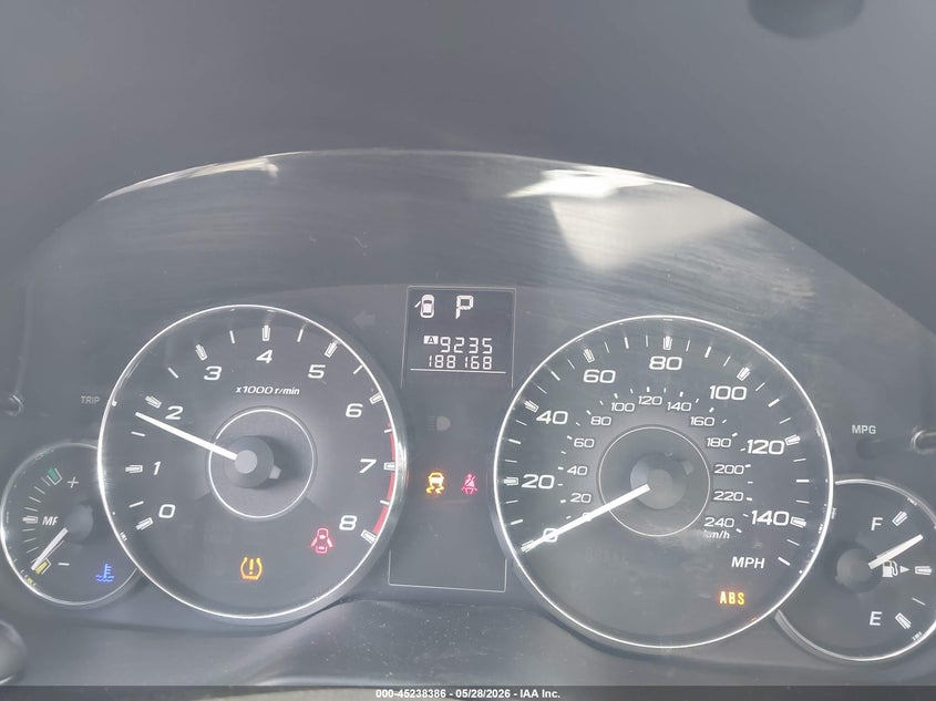 2011 Subaru Legacy 2.5I VIN: 4S3BMBA63B3238048 Lot: 45238386
