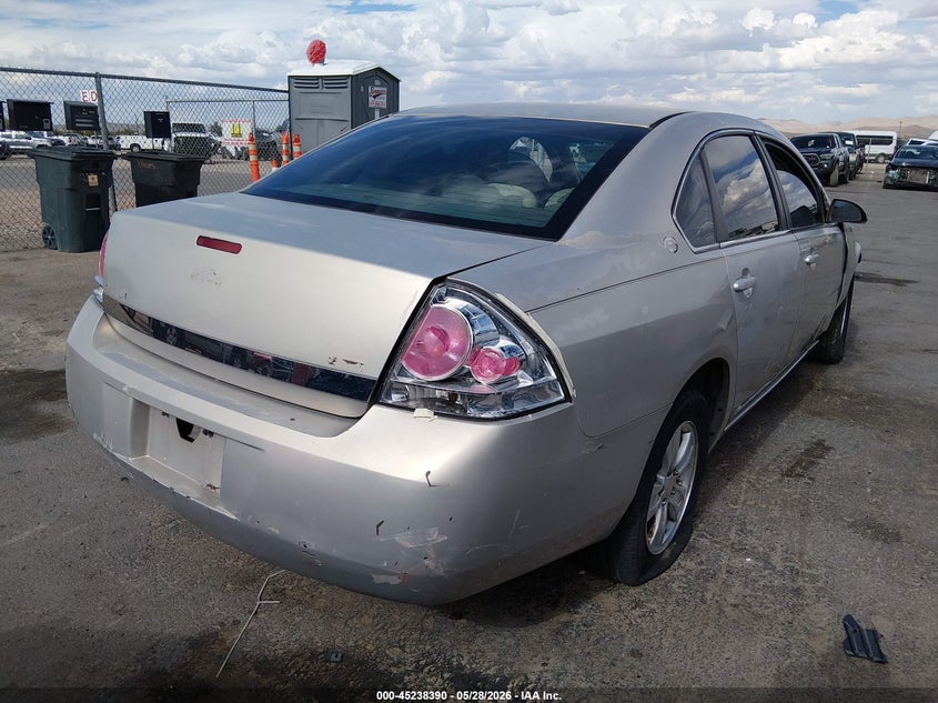 2008 CHEVROLET IMPALA auction photo 4