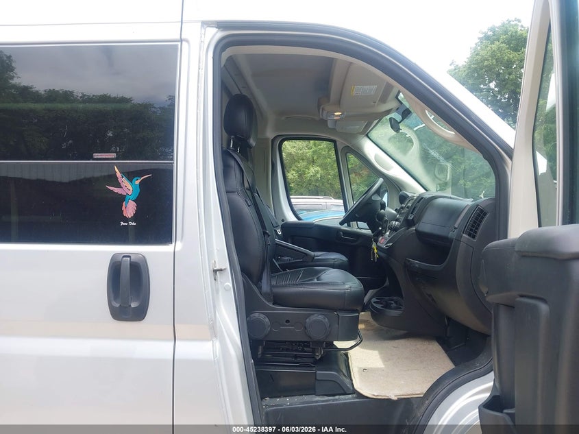 2020 Ram Promaster 3500 Cargo Van High Roof 159 Wb Ext VIN: 3C6URVJG8LE134032 Lot: 45238397