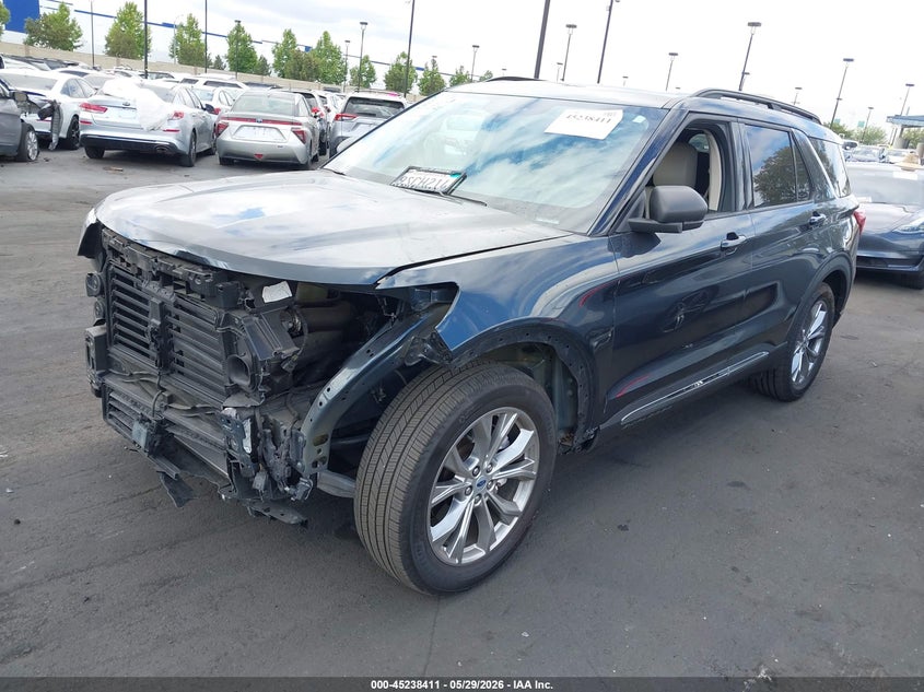 Vin: 1fmsk7dh3pgc32486, lot: 45736202, ford explorer xlt 20232