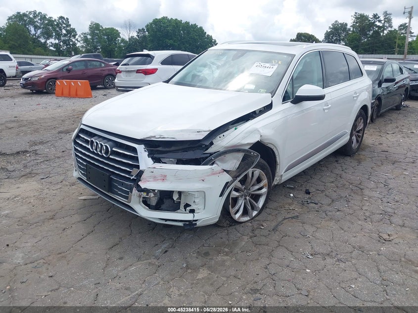 Vin: wa1laaf72jd032960, lot: 45736206, audi q7 3.0t premium 20182