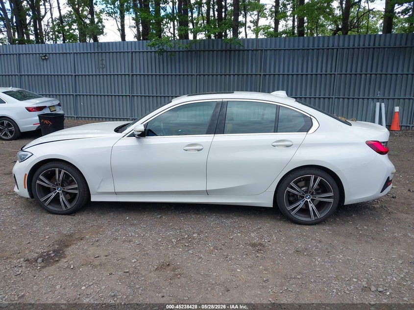 2021 BMW 330I xDrive VIN: 3MW5R7J03M8C12161 Lot: 45238428