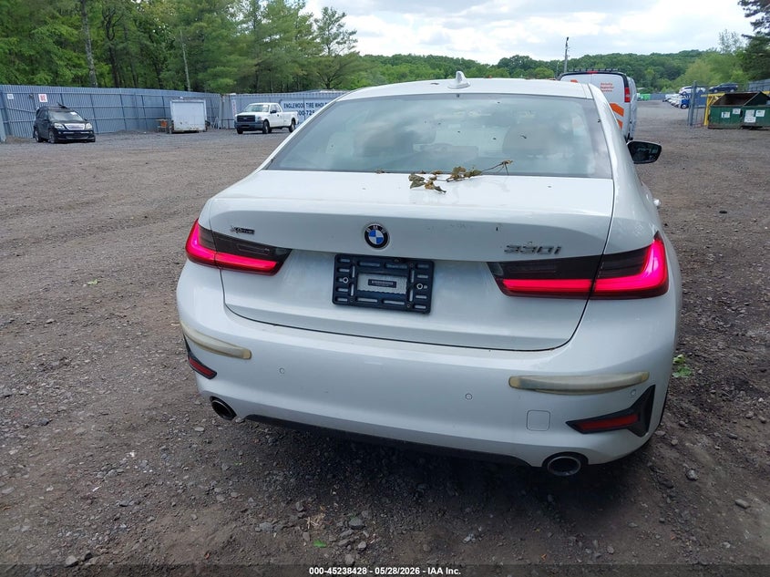 2021 BMW 330I xDrive VIN: 3MW5R7J03M8C12161 Lot: 45238428
