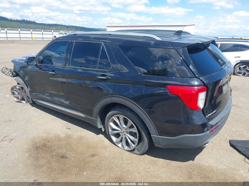Vin: 1fmsk8fh8lgc04776, lot: 45736235, ford explorer limited 20203