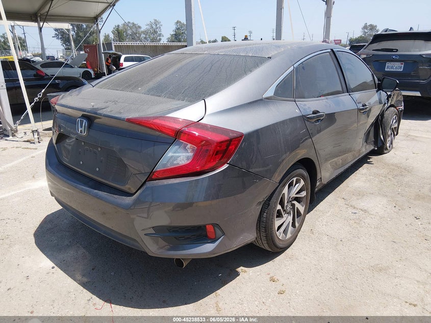 Vin: 19xfc2f87ge202684, lot: 45736324, honda civic ex 20164