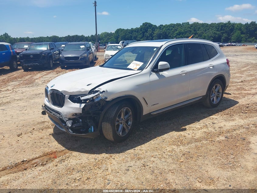 Vin: 5uxtr9c58jld65882, lot: 45736325, bmw x3 xdrive30i 20182