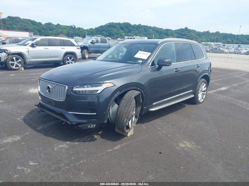 Vin: yv4a22pl2g1080820, lot: 45736331, volvo xc90 t6 inscription 20162