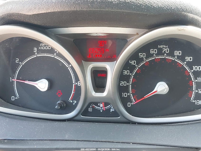 2013 Ford Fiesta Se VIN: 3FADP4BJ5DM227381 Lot: 45238595