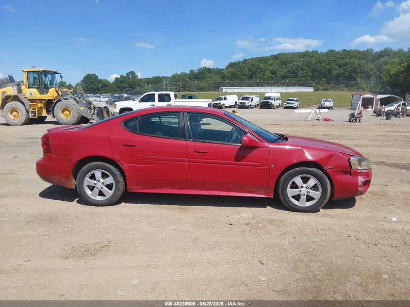 2008 Pontiac Grand Prix VIN: 2G2WP552181159630 Lot: 45238606