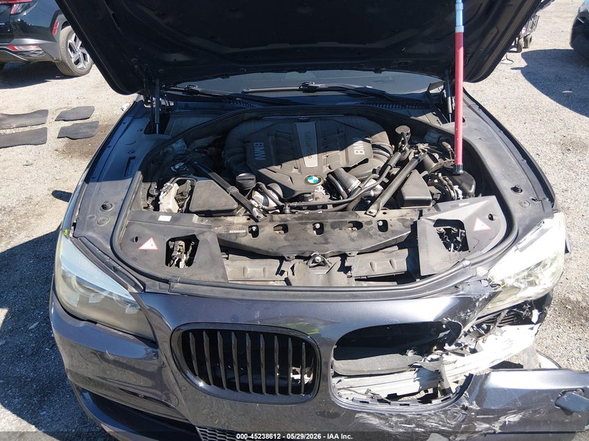 2013 BMW 750I VIN: WBAYA8C50DC996553 Lot: 45238612