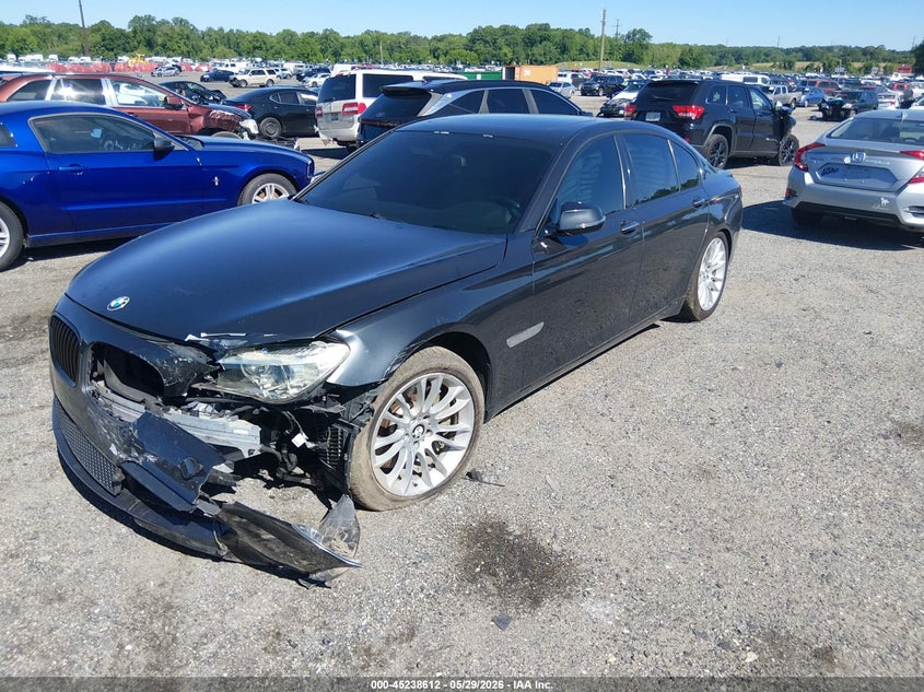 Vin: wbaya8c50dc996553, lot: 45736403, bmw 750i 20132