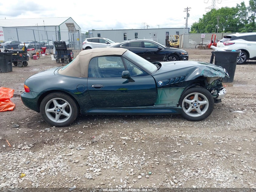 1997 BMW Z3 2.8L Roadster VIN: 4USCJ3326VLC04152 Lot: 45238618