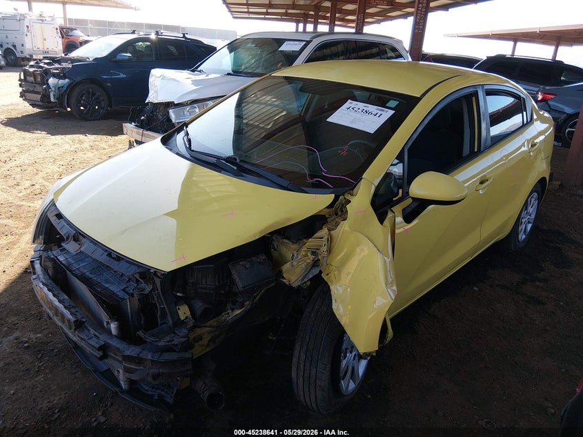 Vin: knadm4a32g6590552, lot: 45736432, kia rio lx 20162