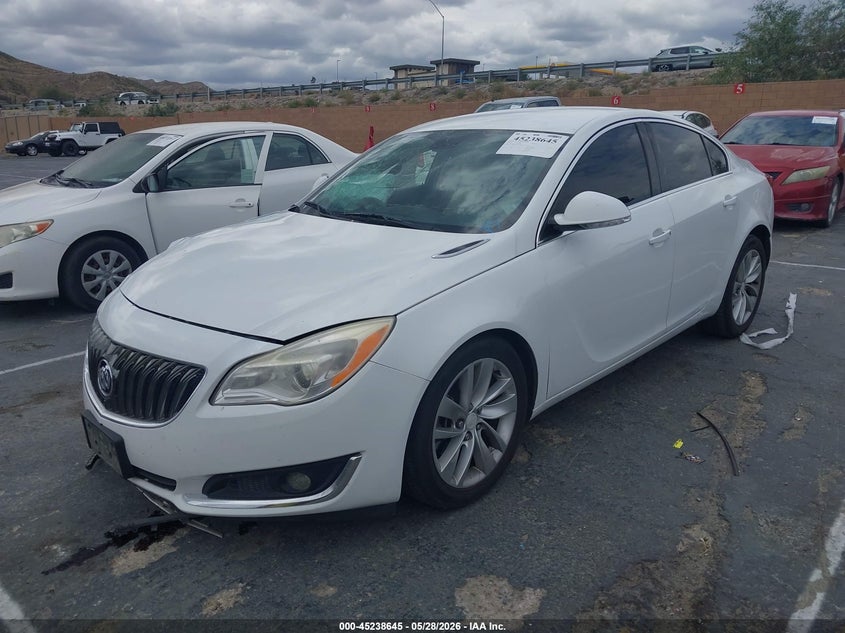 Vin: 2g4gk5ex7g9136388, lot: 45736436, buick regal turbo 20162