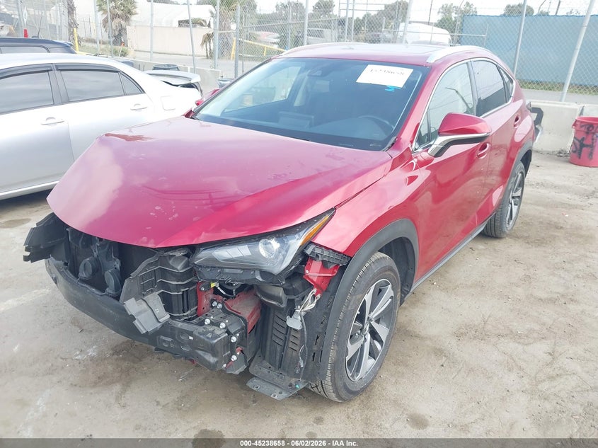 Vin: jtjgarbzxm5023917, lot: 45736449, lexus nx 300 20212