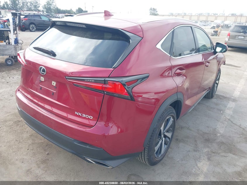 Vin: jtjgarbzxm5023917, lot: 45736449, lexus nx 300 20214