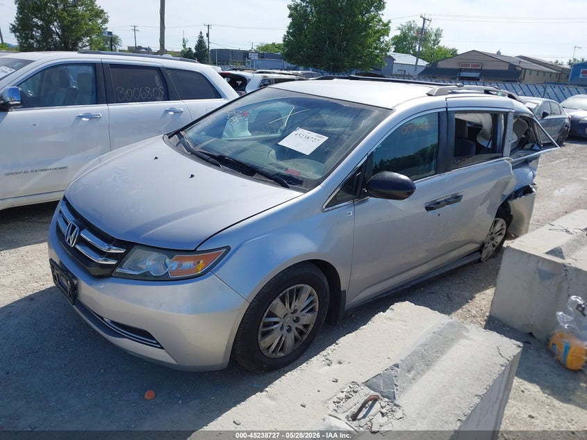 2014 HONDA ODYSSEY auction photo 2