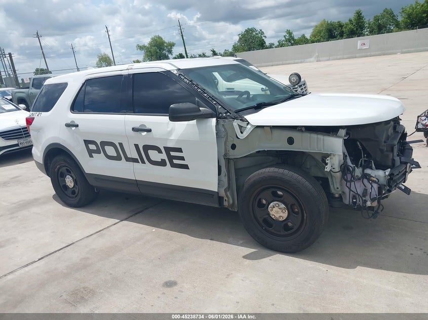 2017 FORD UTILITY POLICE INTERCEPTOR SPORT UTILITY VEHICLE 3.7L V-6 DOHC, VVT, 304HP