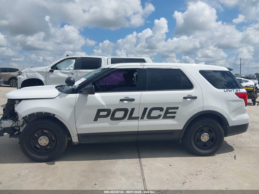 2017 FORD UTILITY POLICE INTERCEPTOR SPORT UTILITY VEHICLE 3.7L V-6 DOHC, VVT, 304HP