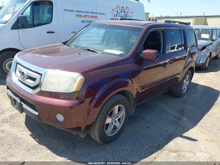 2011 Honda Pilot Ex-L 5FNYF4H54BB027862 photo 1