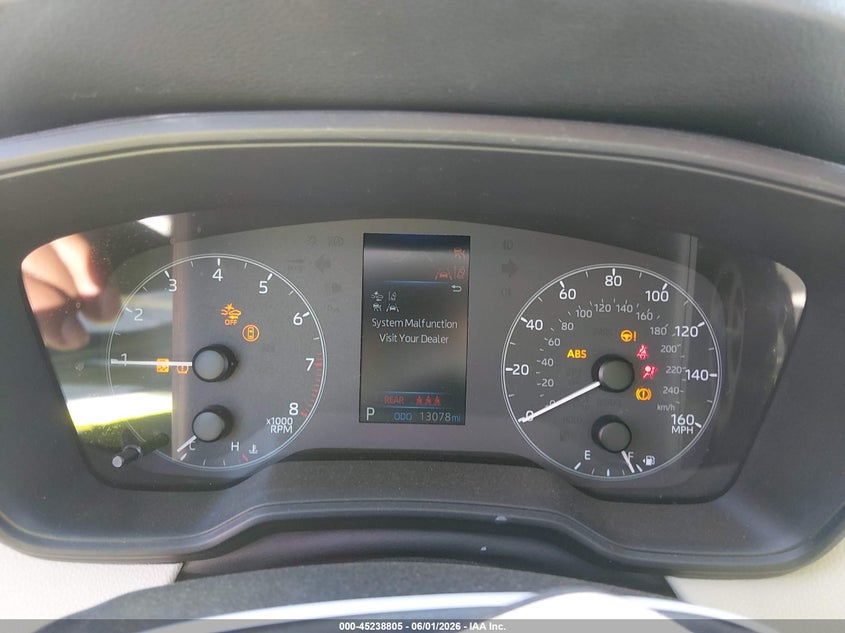 2025 Toyota Corolla Cross L VIN: 7MUAAAAG9SV134921 Lot: 45238805