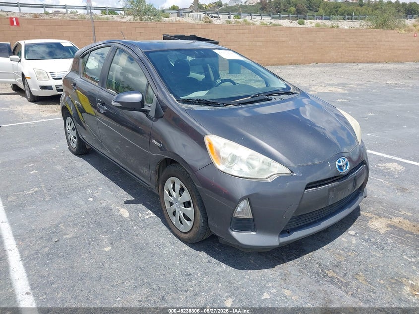 2012 TOYOTA PRIUS C TWO