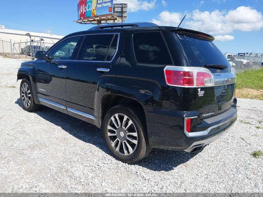 Vin: 2gkflve31g6272676, lot: 45736625, gmc terrain denali 20163