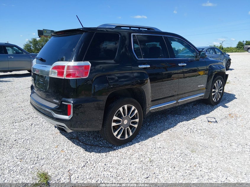 Vin: 2gkflve31g6272676, lot: 45736625, gmc terrain denali 20164