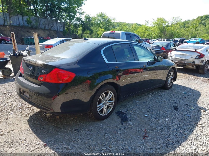 Vin: jn1cv6ar7fm650625, lot: 45736648, infiniti q40 20154