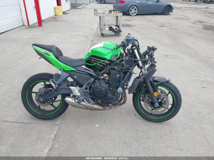 2020 Kawasaki Ex650 N VIN: ML5EXEN1XLDA19696 Lot: 45238868