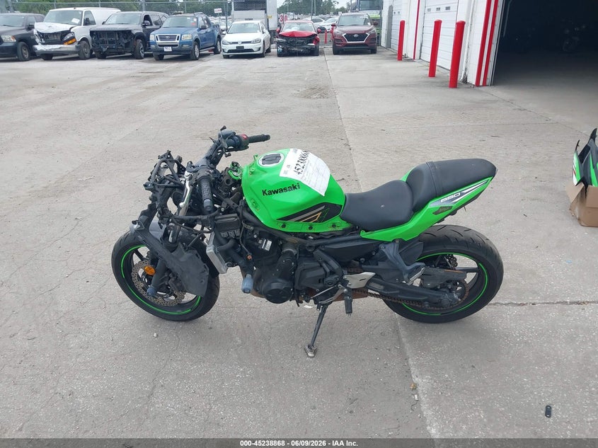 2020 Kawasaki Ex650 N VIN: ML5EXEN1XLDA19696 Lot: 45238868
