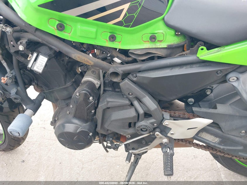2020 Kawasaki Ex650 N VIN: ML5EXEN1XLDA19696 Lot: 45238868