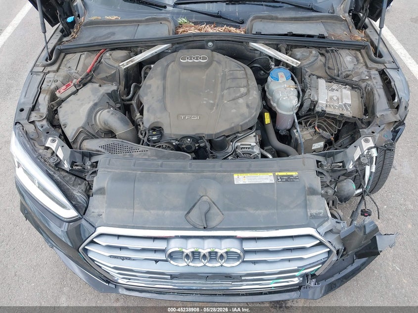 2018 Audi A5 2.0T Premium VIN: WAUTNAF57JA101858 Lot: 45238908
