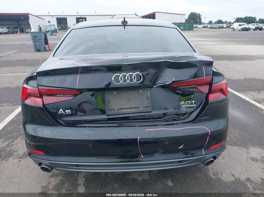 2018 Audi A5 2.0T Premium VIN: WAUTNAF57JA101858 Lot: 45238908