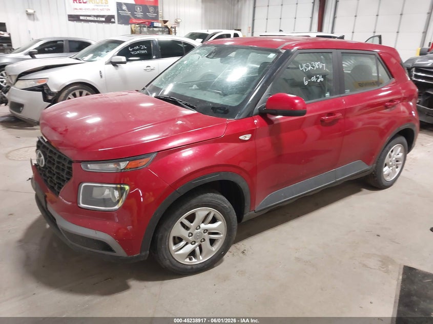 2021 Hyundai Venue Se VIN: KMHRB8A30MU06978 Lot: 45238917
