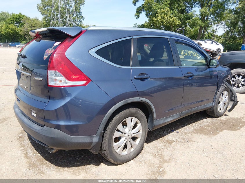 2012 Honda Cr-v 2.4 Cr-V Ex-L grey Lot 111045238955 Vin JHLRM4H72CC008336