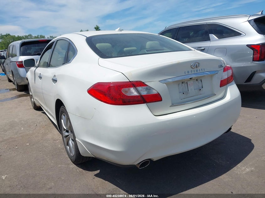 Vin: jn1by1ar5cm394082, lot: 45736765, infiniti m37x 20123
