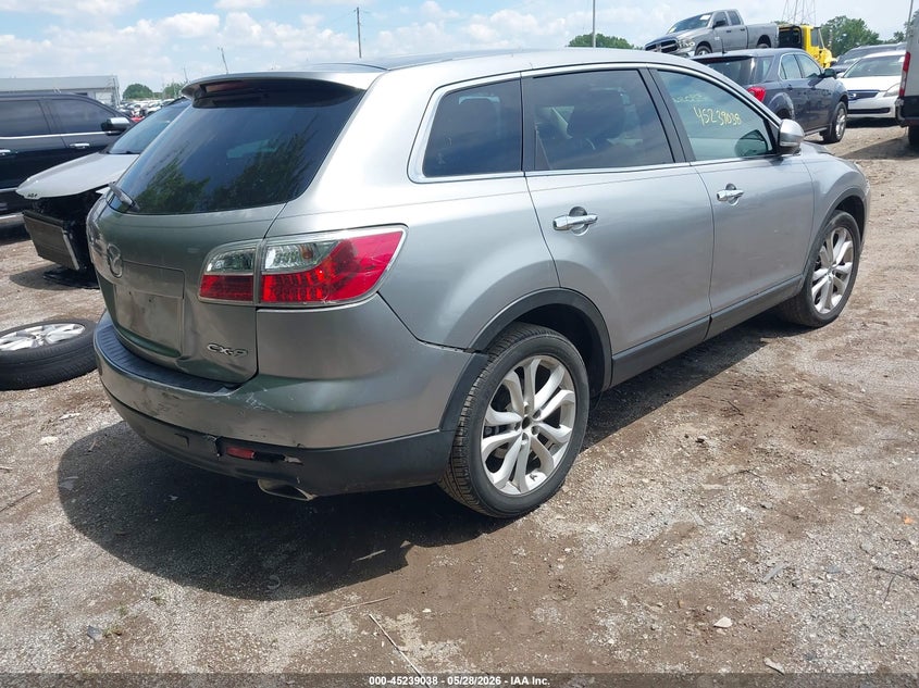 Vin: jm3tb2da7b0315040, lot: 45736829, mazda cx-9 grand touring 20114