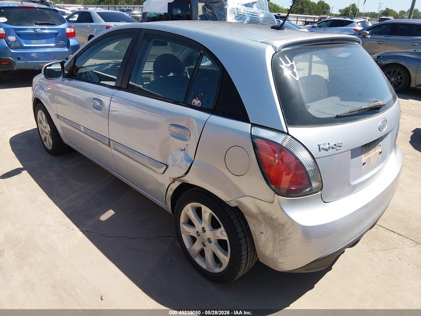 2011 Kia Rio 1.6 5 Sx silver Lot 111045239050 Vin KNADH5A39B6814449