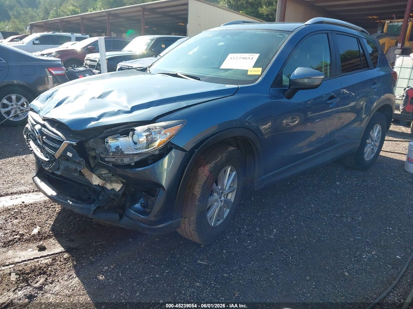 Vin: jm3ke2cy7g0916277, lot: 45736845, mazda cx-5 touring 20162