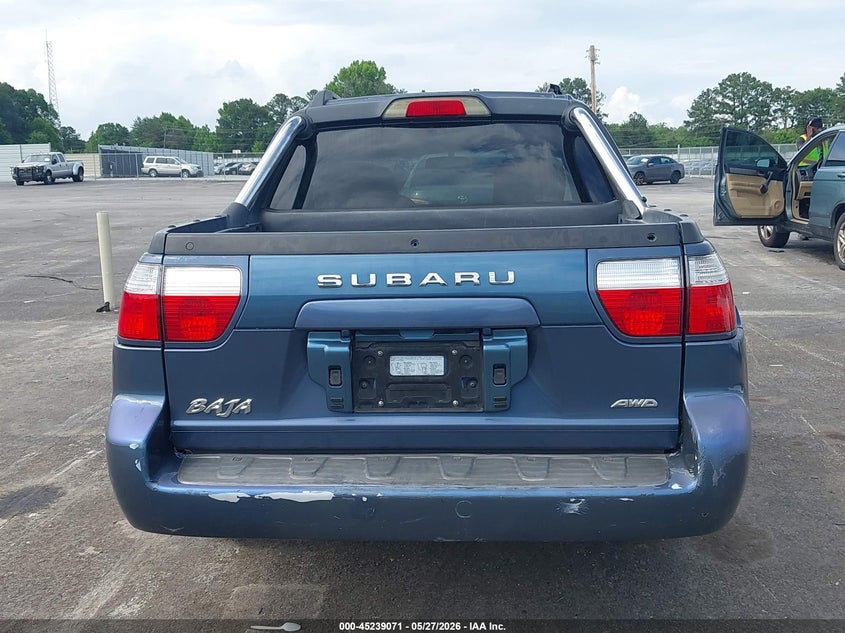 2006 Subaru Baja Sport VIN: 4S4BT62C367102494 Lot: 45239071