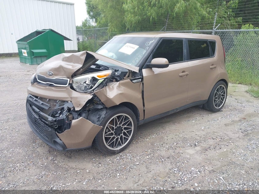 Vin: kndjn2a29f7168432, lot: 45736879, kia soul 20152