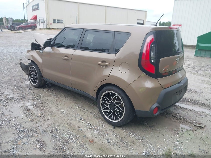 Vin: kndjn2a29f7168432, lot: 45736879, kia soul 20153