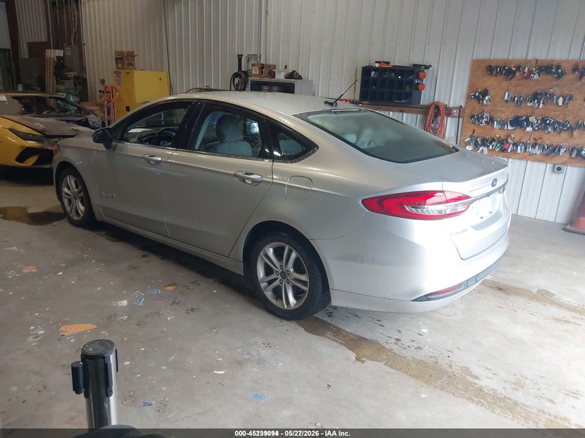 Vin: 3fa6p0uu9jr254638, lot: 45736885, ford fusion hybrid s 20183