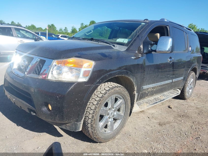 2013 NISSAN ARMADA SPORT UTILITY VEHICLE 5.6L V-8 DOHC, VVT, 317HP