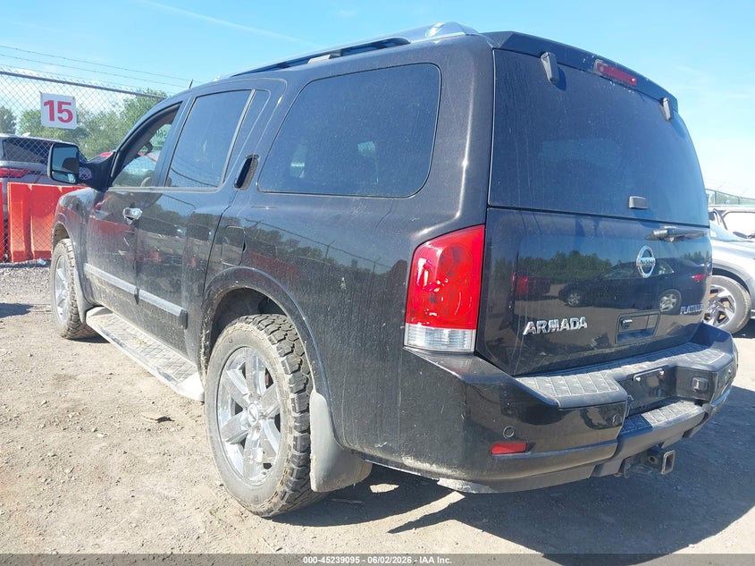 2013 NISSAN ARMADA SPORT UTILITY VEHICLE 5.6L V-8 DOHC, VVT, 317HP