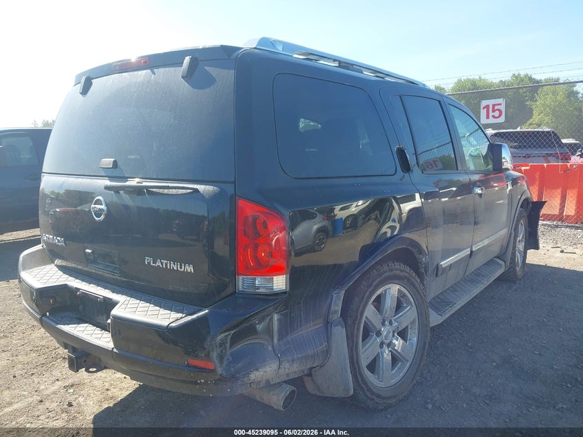 2013 NISSAN ARMADA SPORT UTILITY VEHICLE 5.6L V-8 DOHC, VVT, 317HP